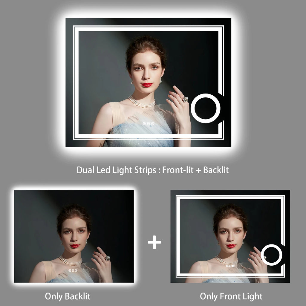 LED Lighted Smart  Mirror