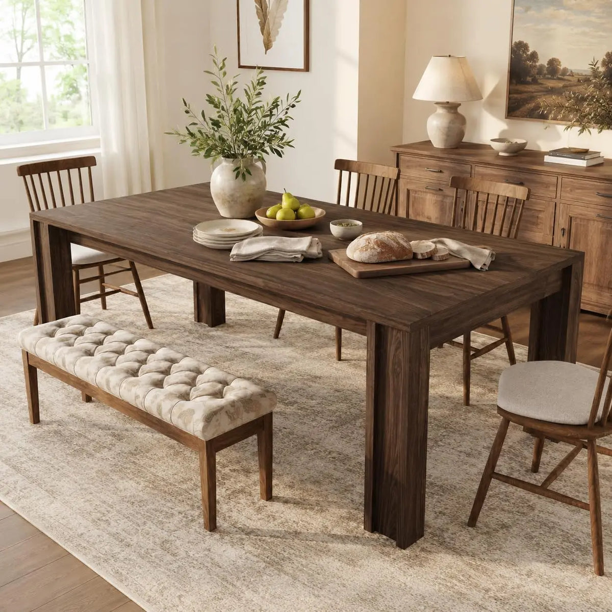 71" Long Dining Table