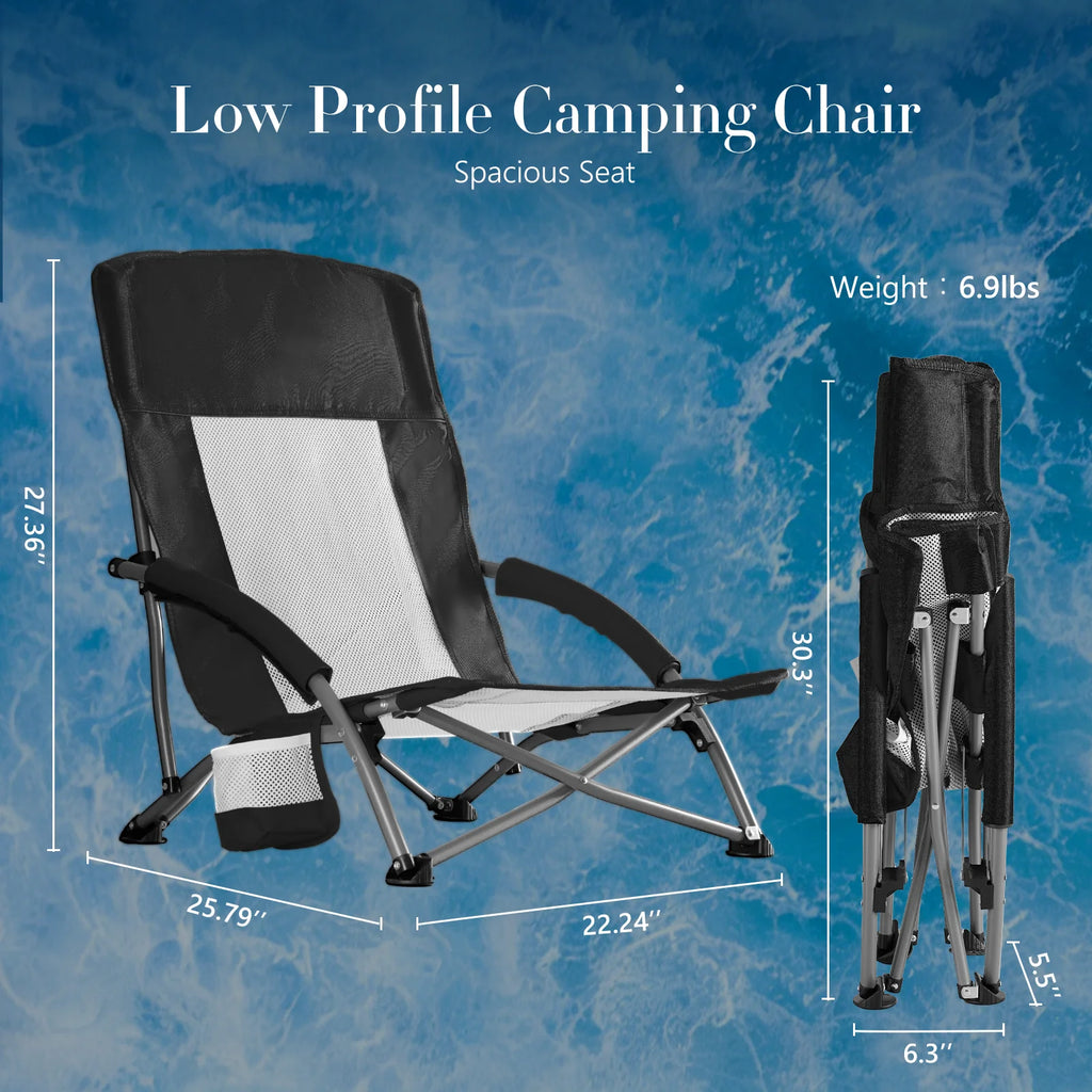 Low Beach Camping Chair
