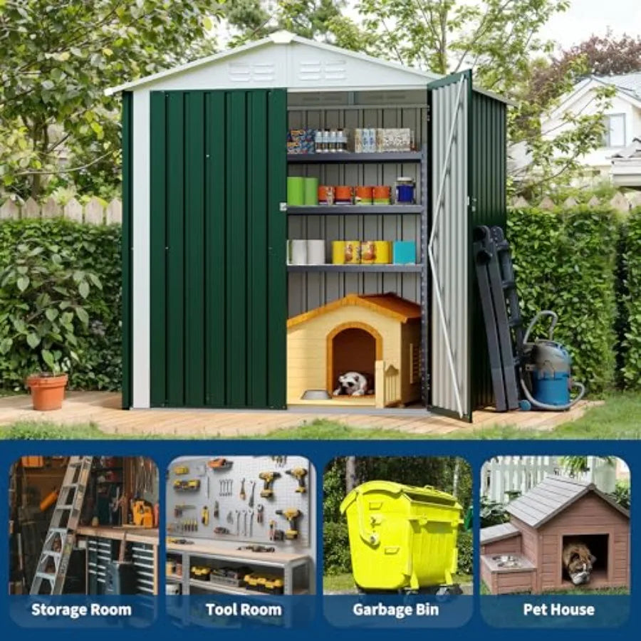6x4 Feet Storage Shed