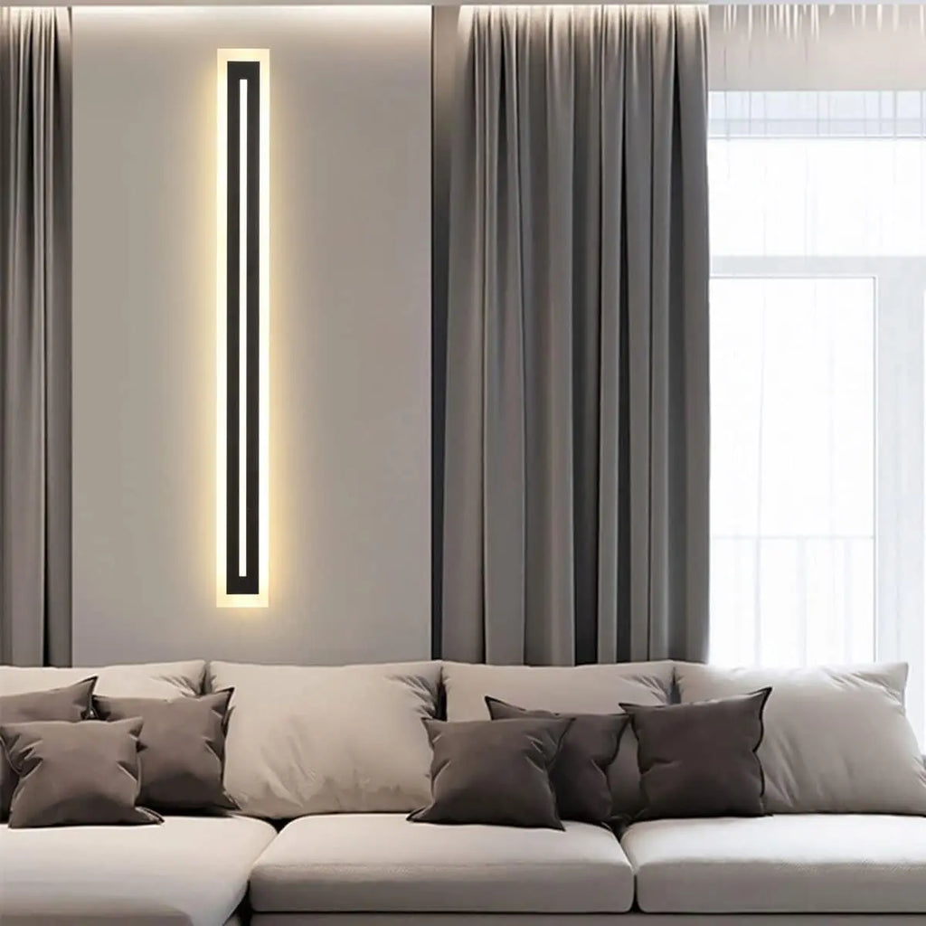 Outdoor Long Strip LED Wall Lighting Fixture