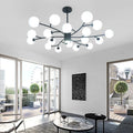 2024 New Nordic Living Room LED Pendant Lamp Modern Simple Restaurant Bedroom Kitchen Luxury Chandelier Home Decoration Lighting