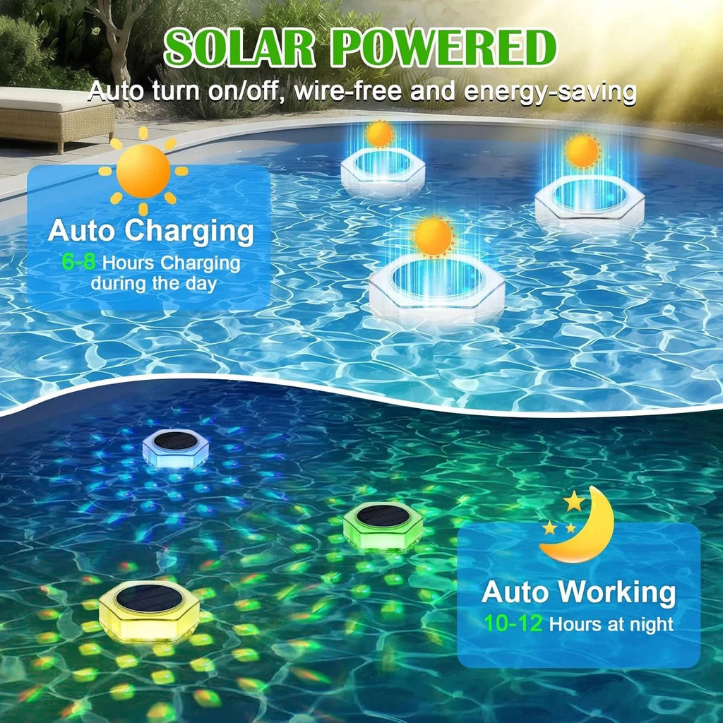 Solar Floating Pool Lights
