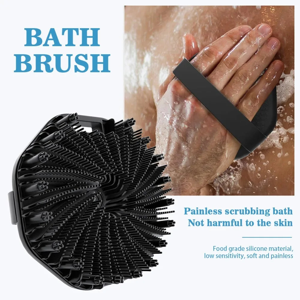 Silicone Back Brush/Sponge/Exfoliating Skin Massager