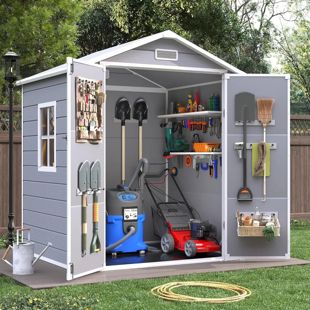 Resin Storage Shed with Flooring