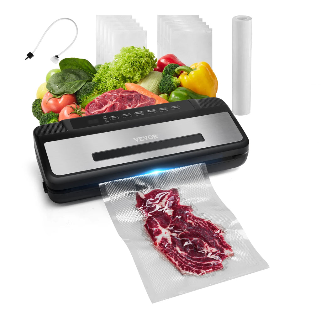 7-in-1 Wet Food Sealer/Free 10pcs Vacuum Bags