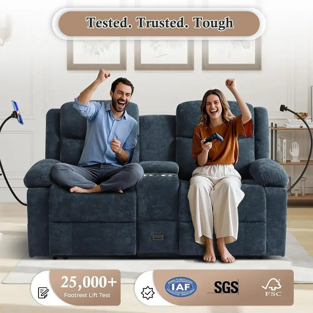 Manual Recliner Loveseat