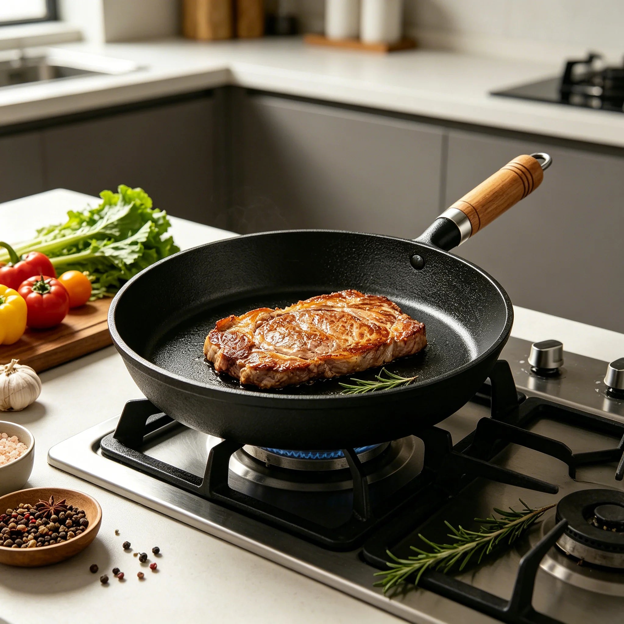 3-Piece Nonstick Frying Pan Set