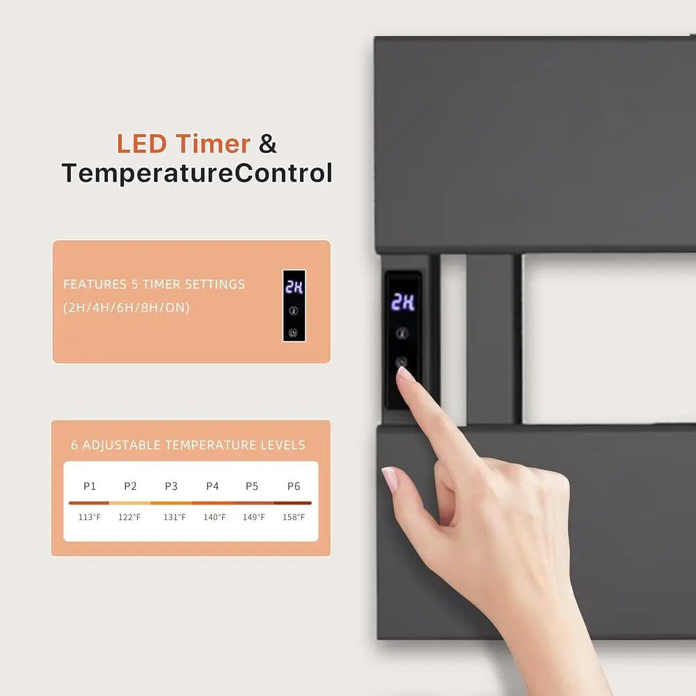Electric Heated Towel Warmer Rack