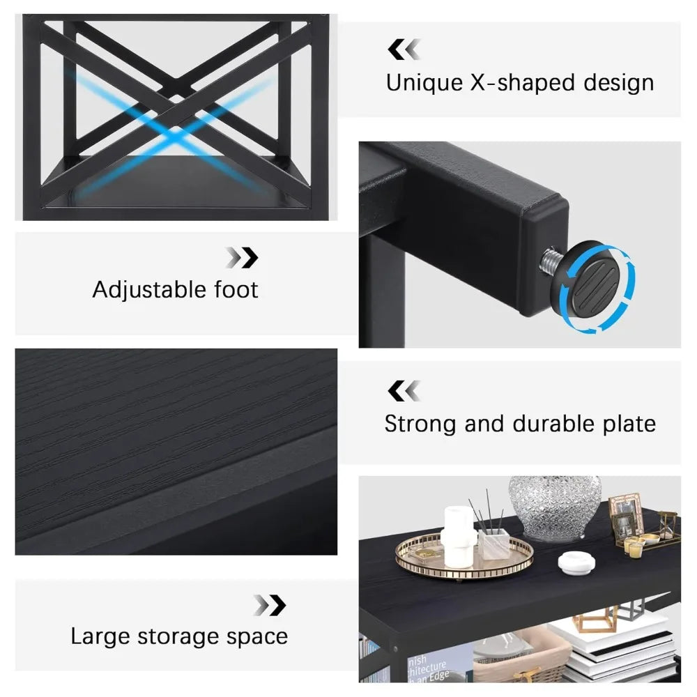 Living Room Coffee Table Set of 3