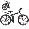 26" Folding Mountain Bike, 21 Speed