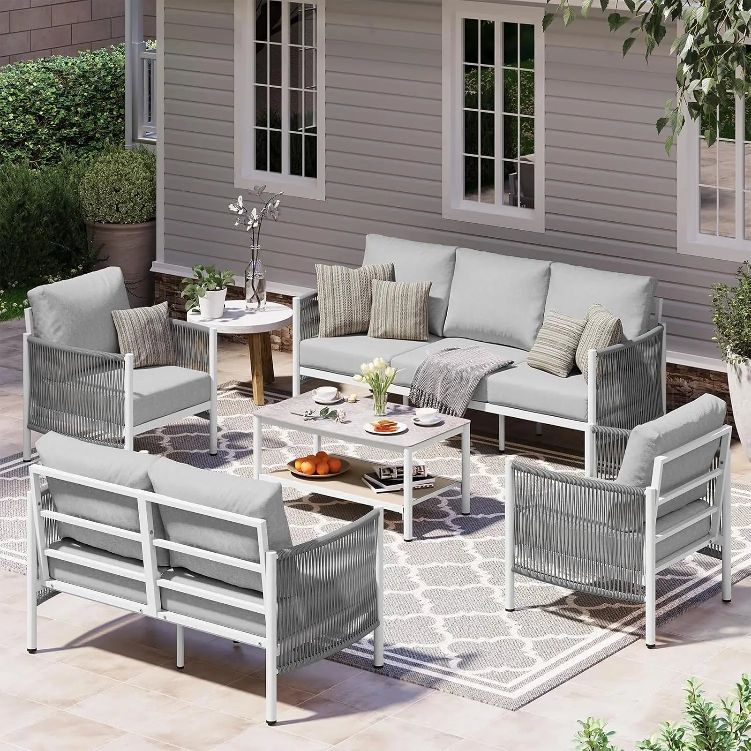 Outdoor Patio Furniture Set Coffee Table