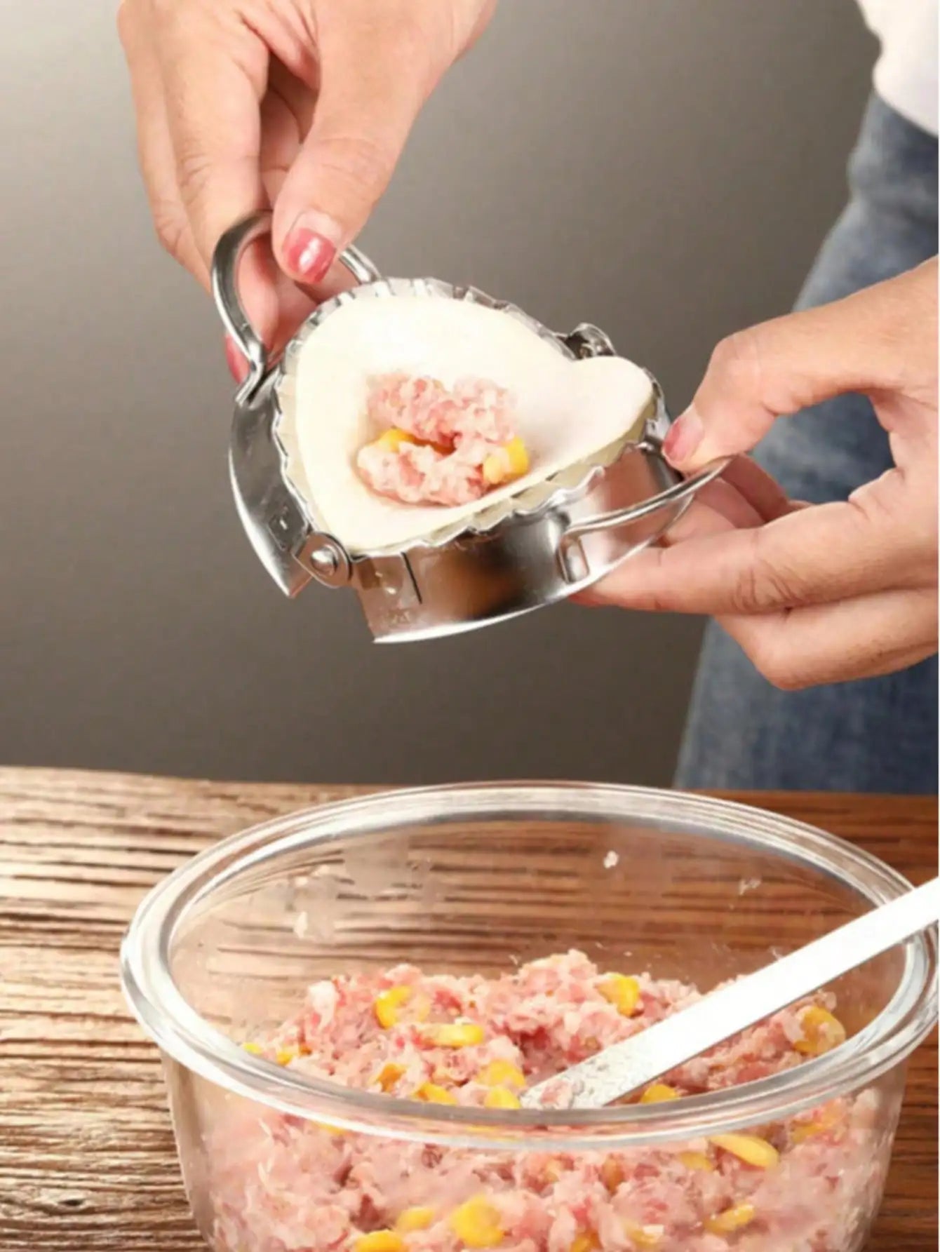 Stainless Steel Dumpling and Pastry Maker