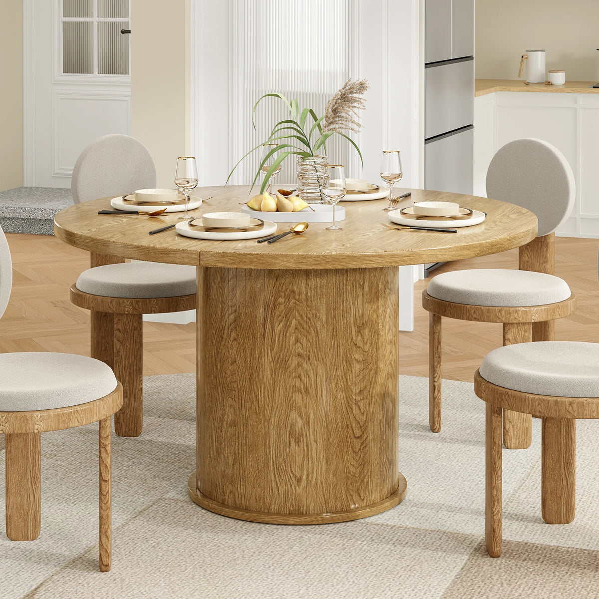 43" Round Dining Table