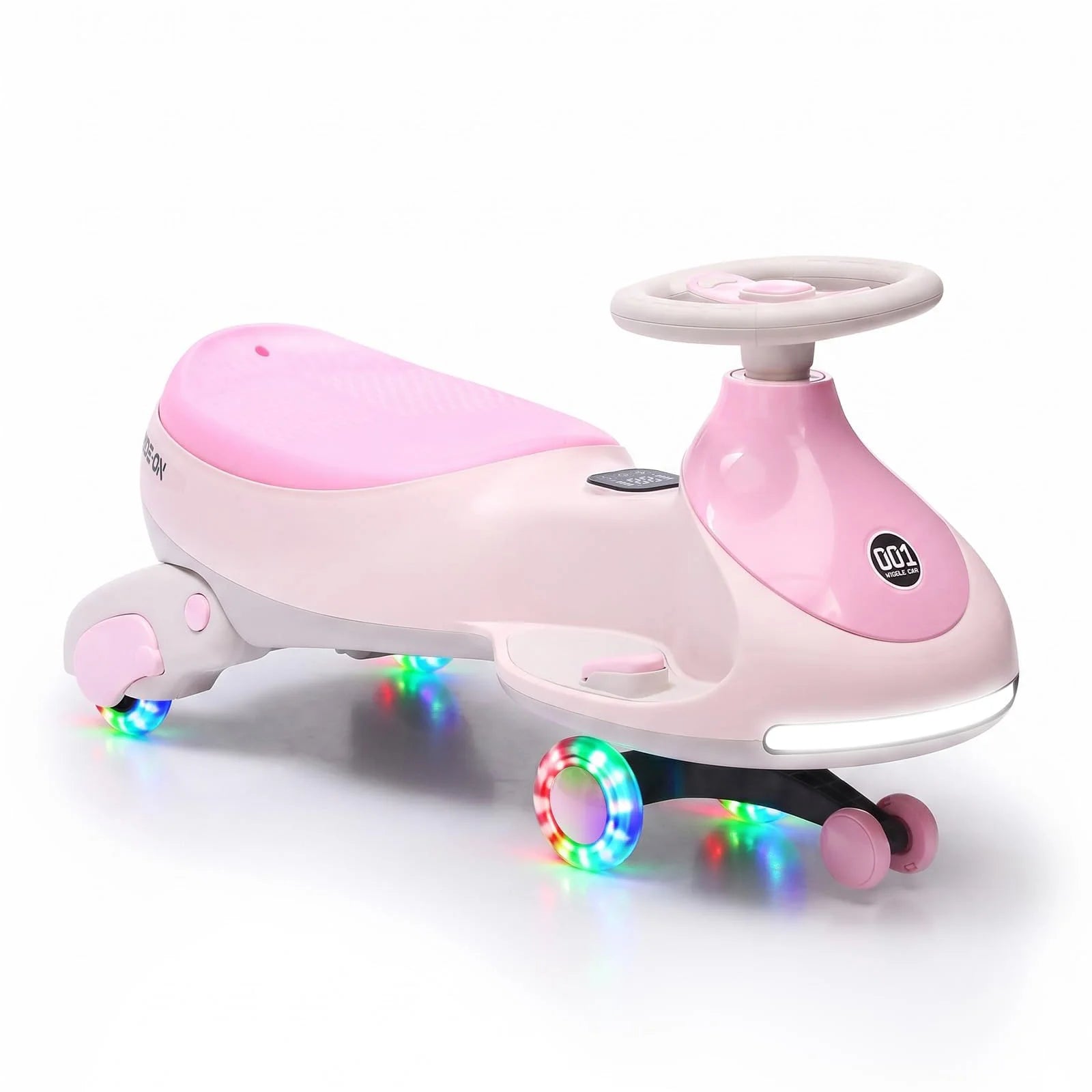 12V 2-in-1 Ride On Electric Wiggle Car