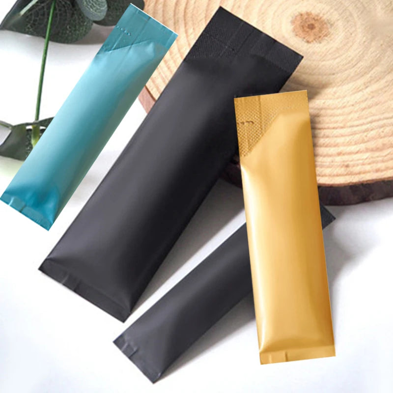 50PCS Disposable Heat Sealing Aluminum Foil Bags