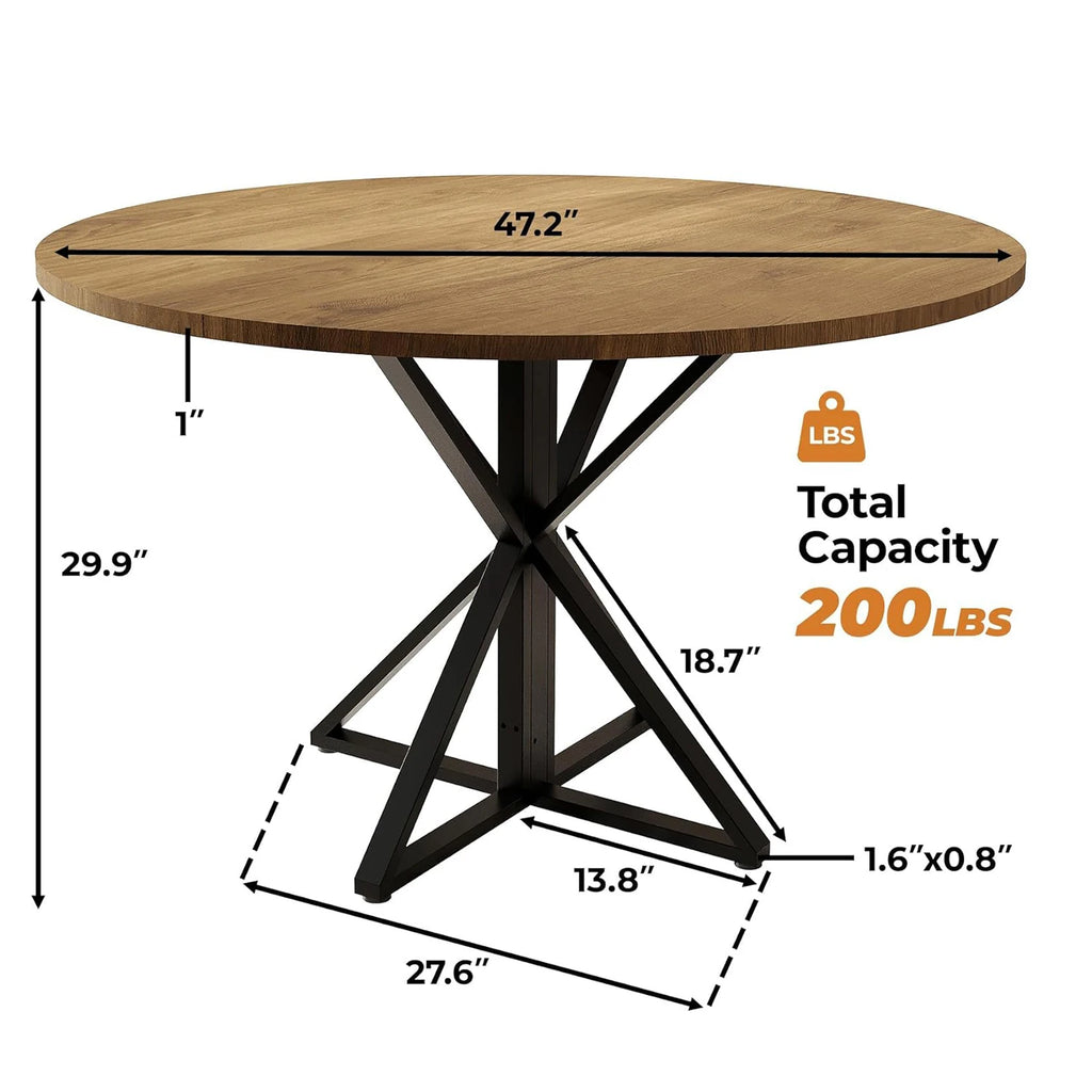 47" Round Dining Table