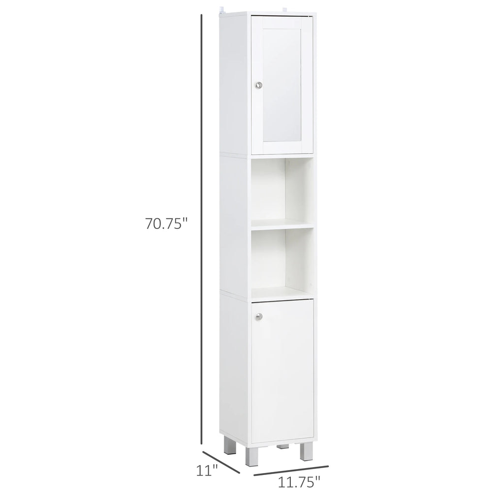Bathroom Storage Cabinet with Mirror