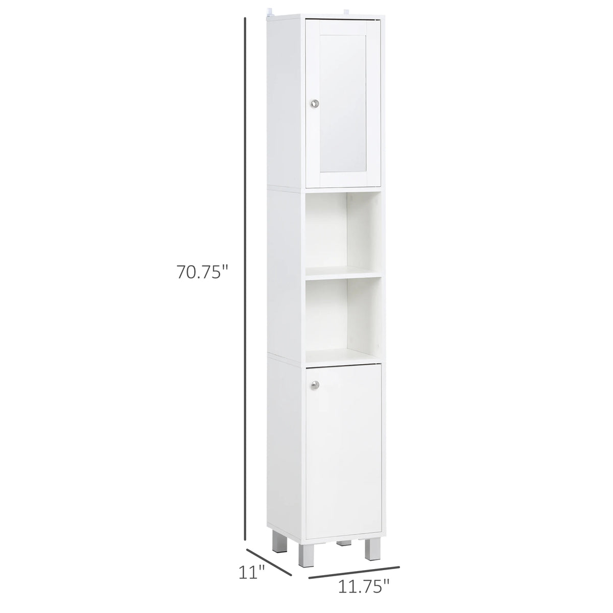 Bathroom Storage Cabinet with Mirror