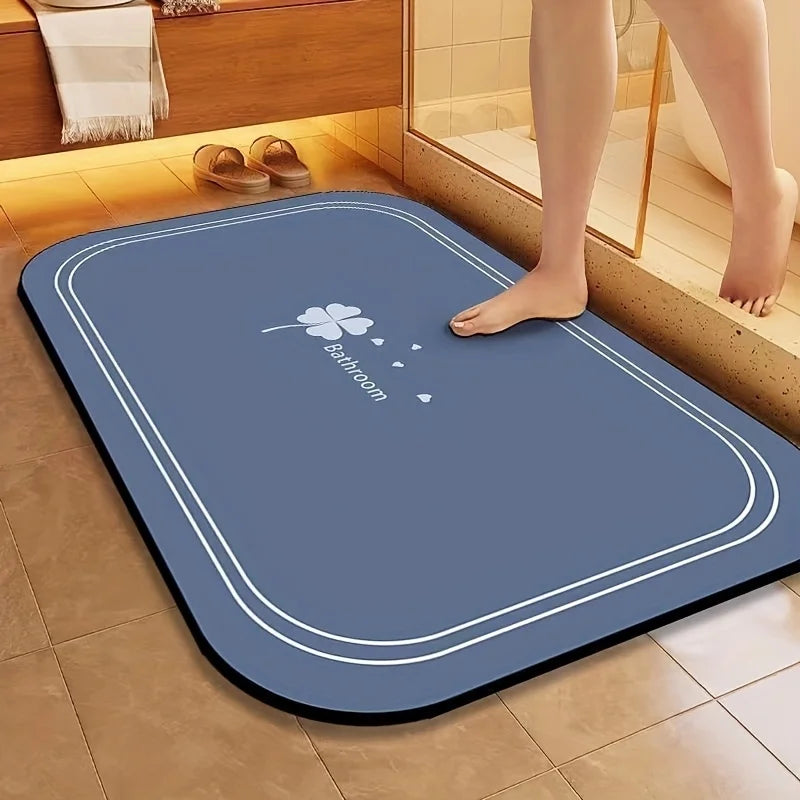 1pc Non-slip Floor Mat for Kitchen/Bath/Pet Feeding