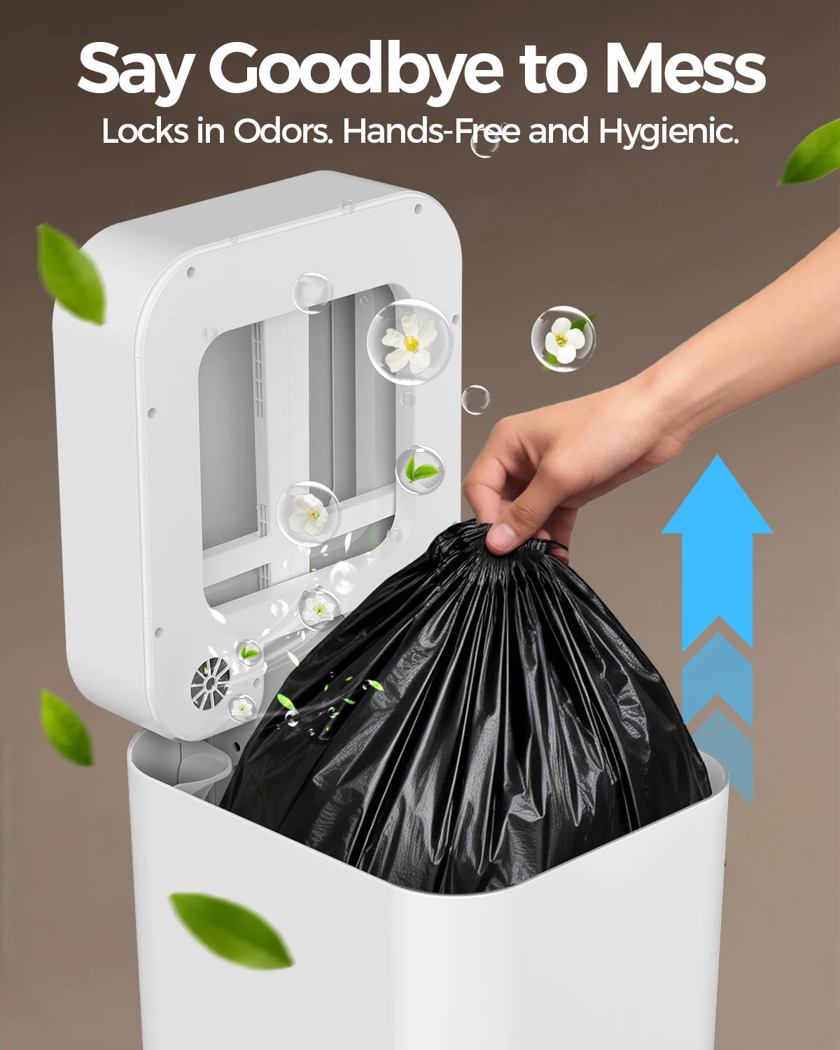 Automatic Self Changing Trash Can