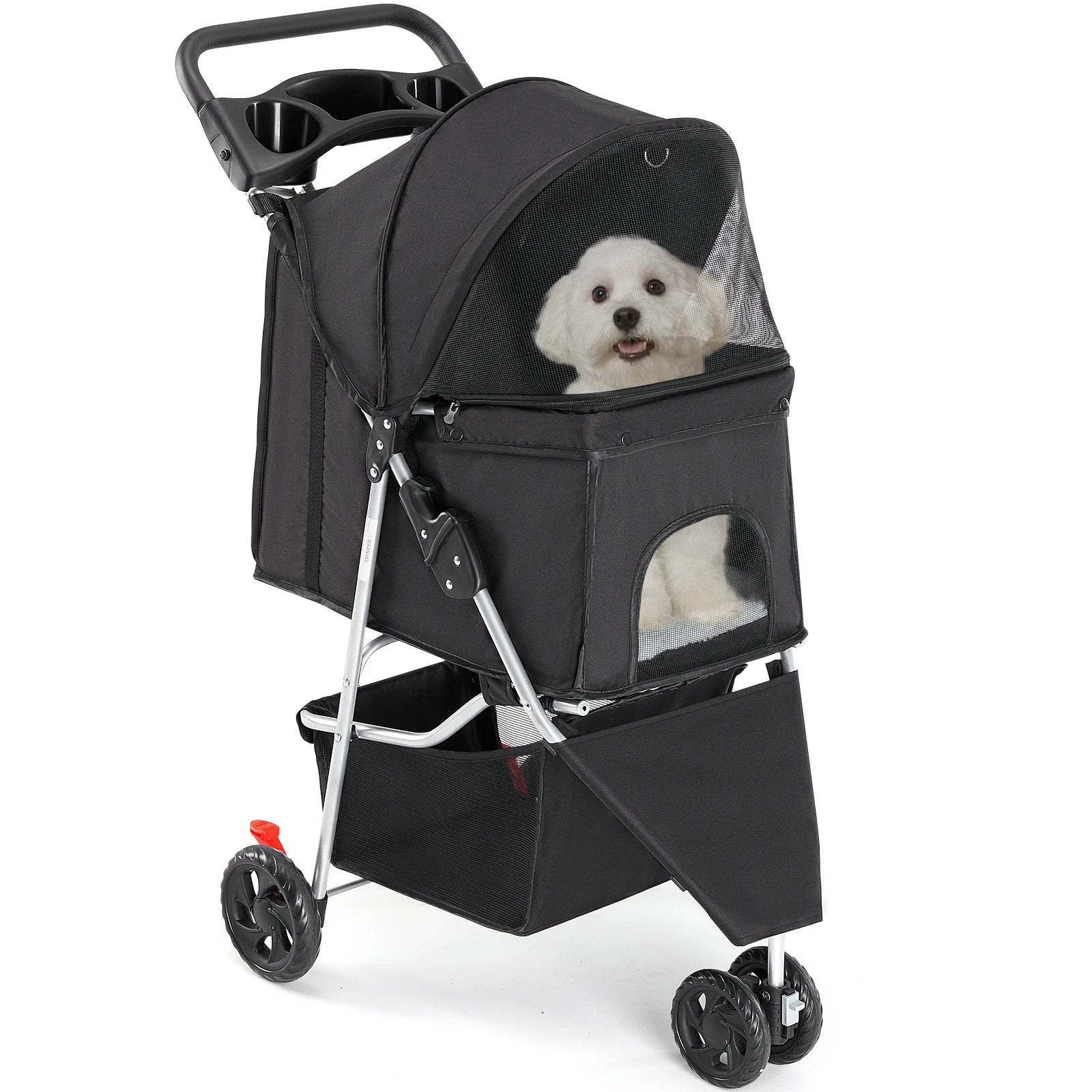 3 Wheeled Foldable Pet Stroller