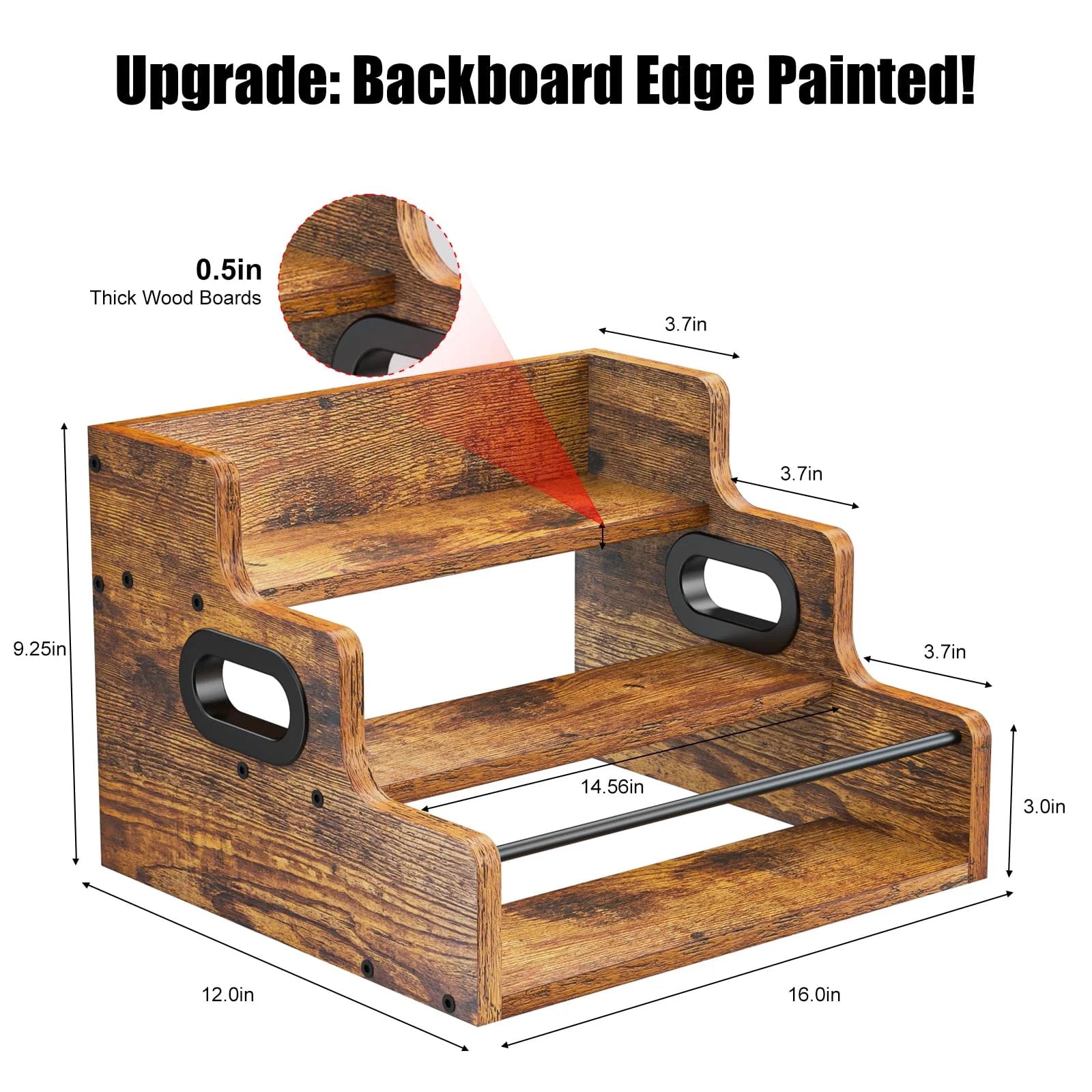 Liquor Bottle Shelf, Coffee Cup/Seasoning Rack