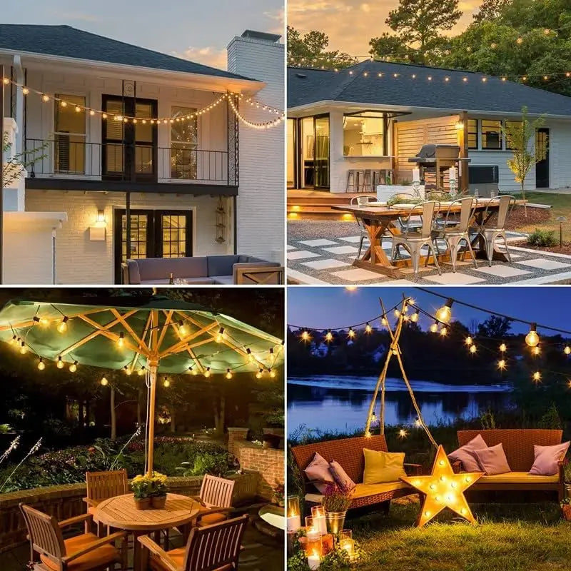 LED Globe String Lights