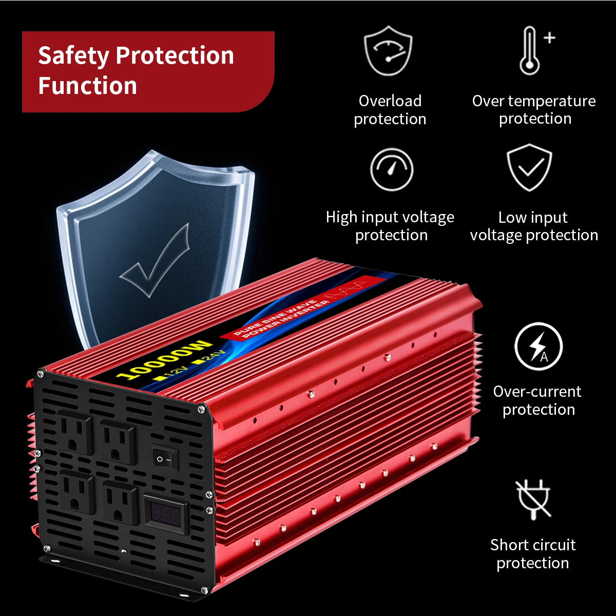 12v converter Portable inverter