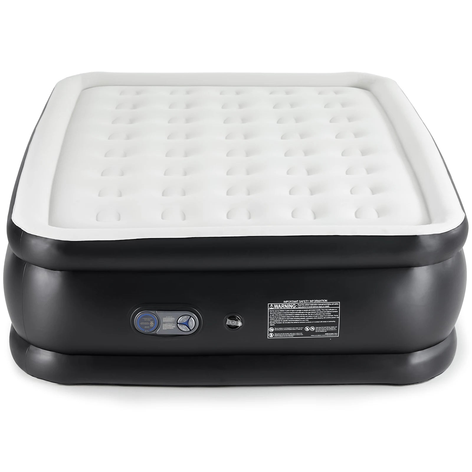 18IN Tall Air Mattress with Built in Pump