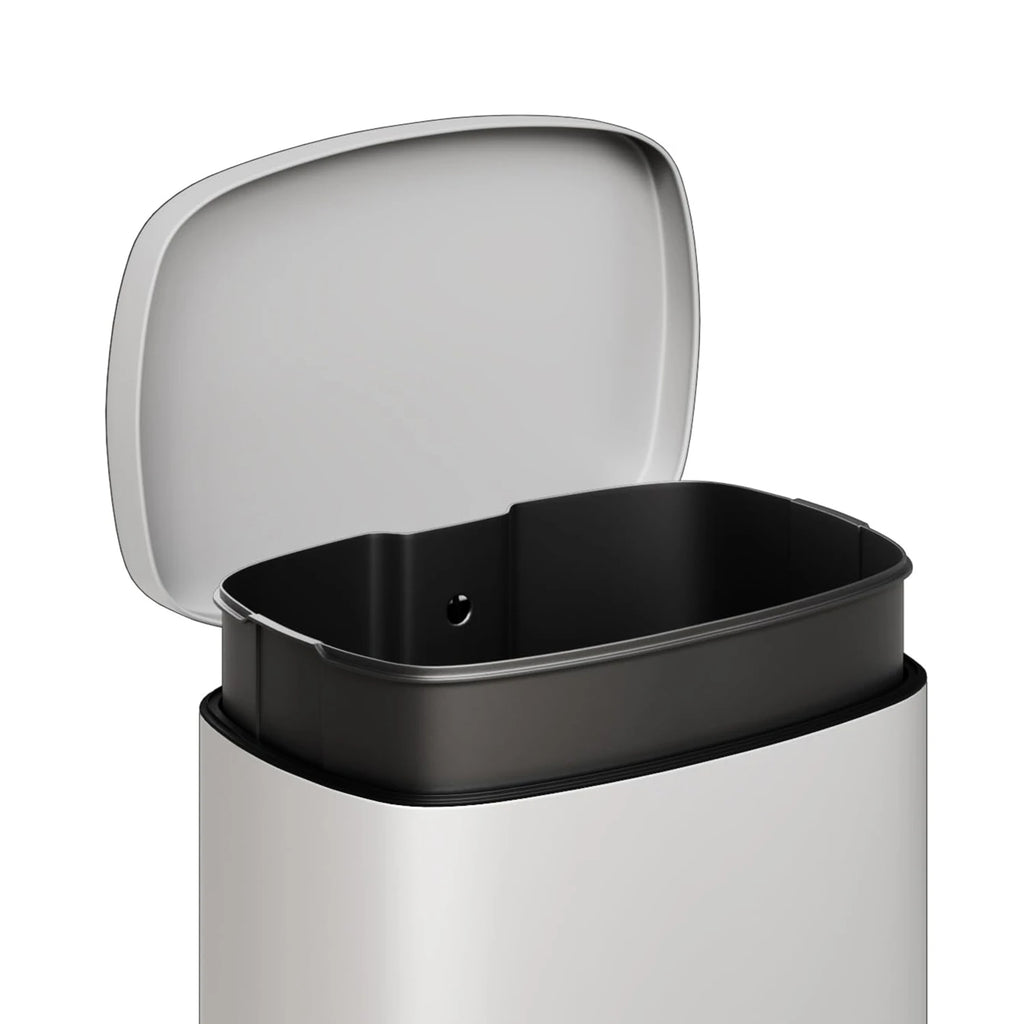 Kitchen/Bathroom Step-On Trash Can Combo Set