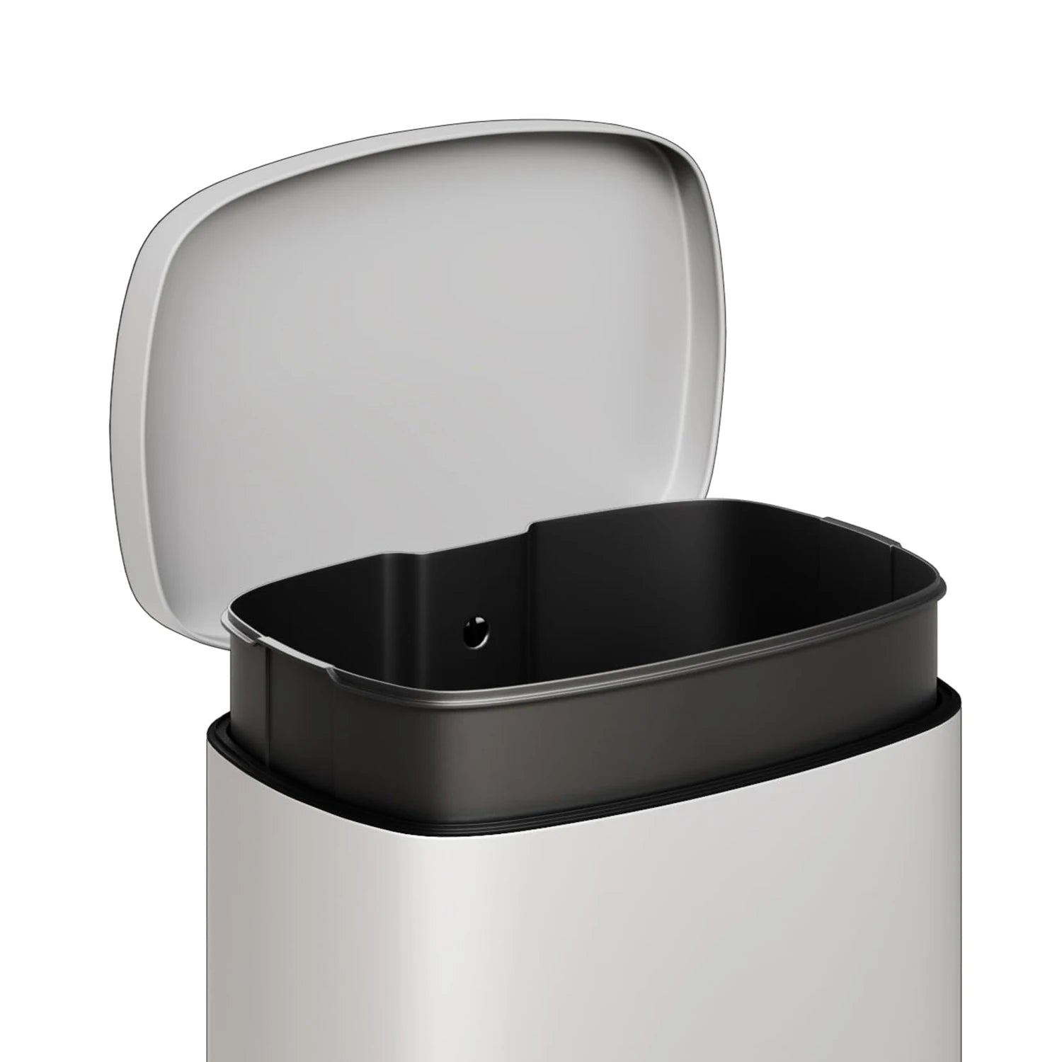 Kitchen/Bathroom Step-On Trash Can Combo Set