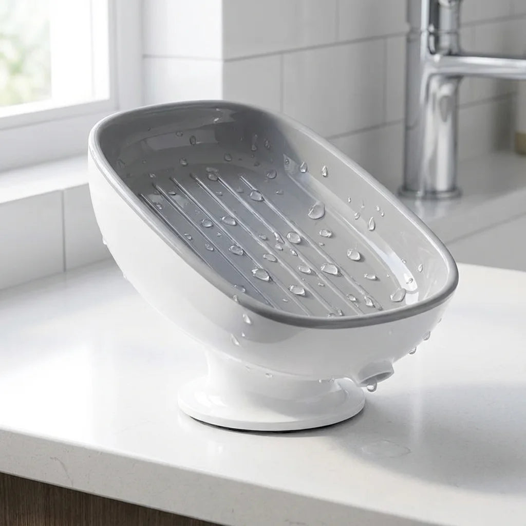 Suction Cup Soap Dish For Bath/Kitchen