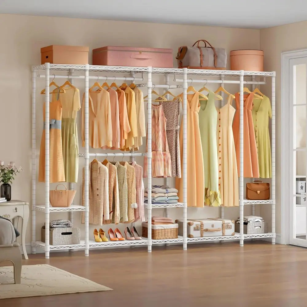 Heavy-Duty Adjustable Closet Shelving
