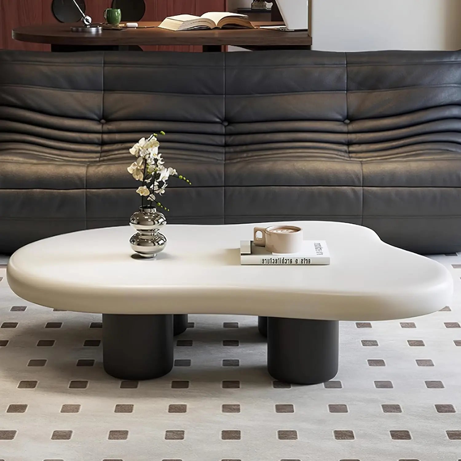 48" Cloud Wooden Coffee Table