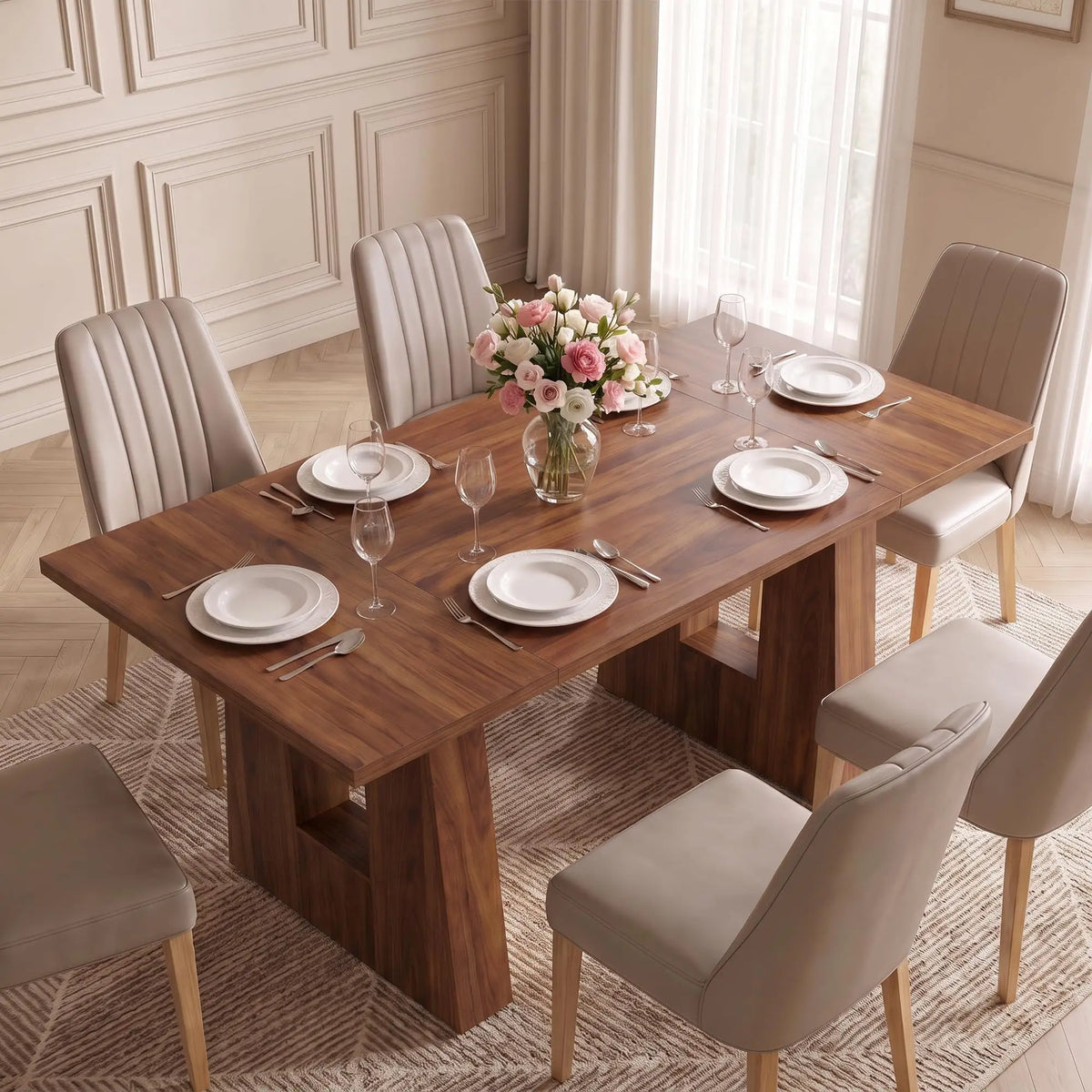 63 Inch Dining Table