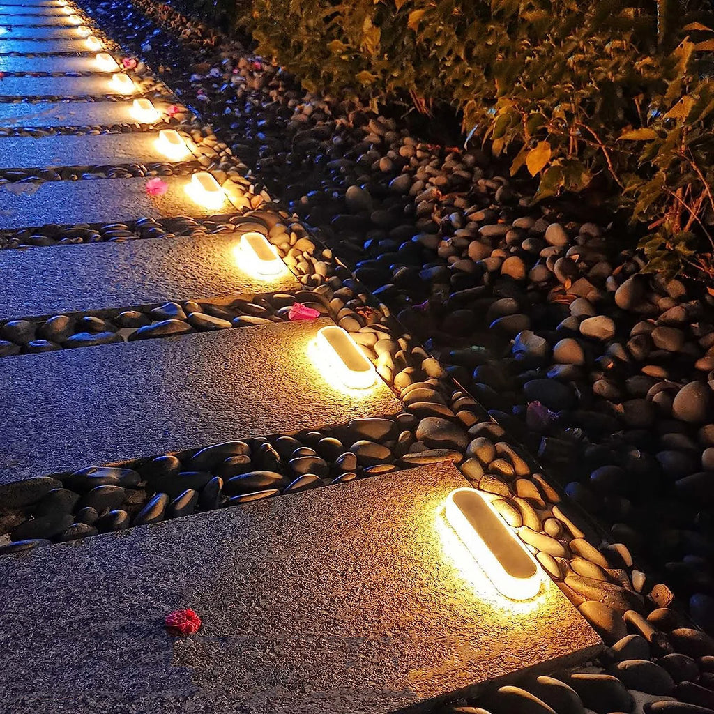 4 Pack Solar Deck Lights