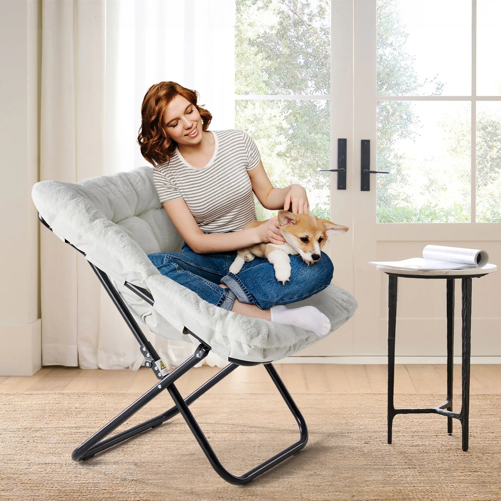 Large Folding Lounge Chair