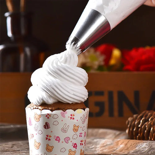 100/50/20 PCS Disposable Pastry Decoration bags w/3 tips