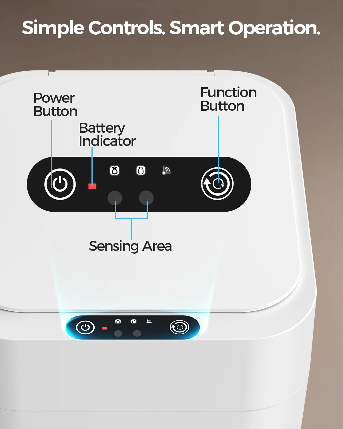 Automatic Self Changing Trash Can