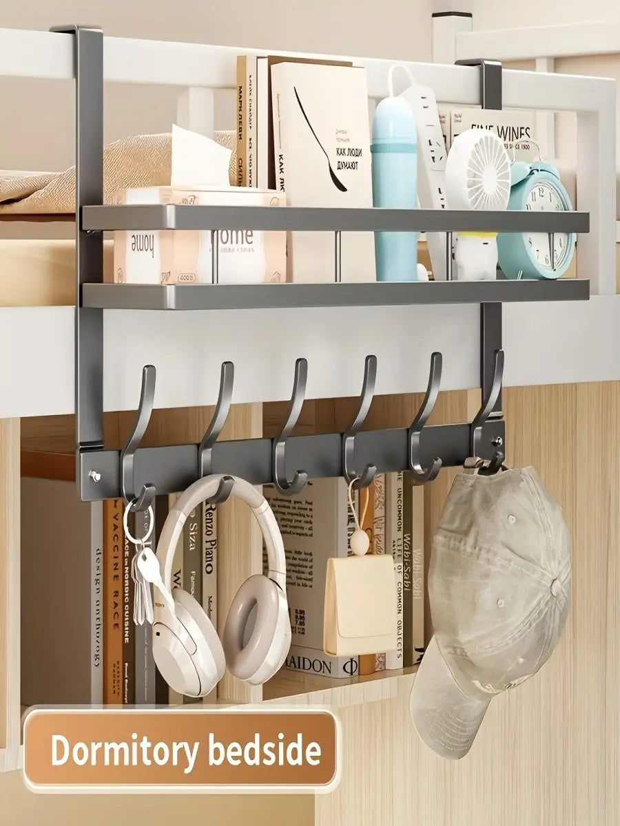 Over-the-Door Bathroom Storage Rack