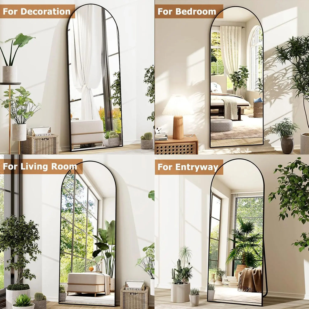 21x64 inch Arched Full Length Mirror