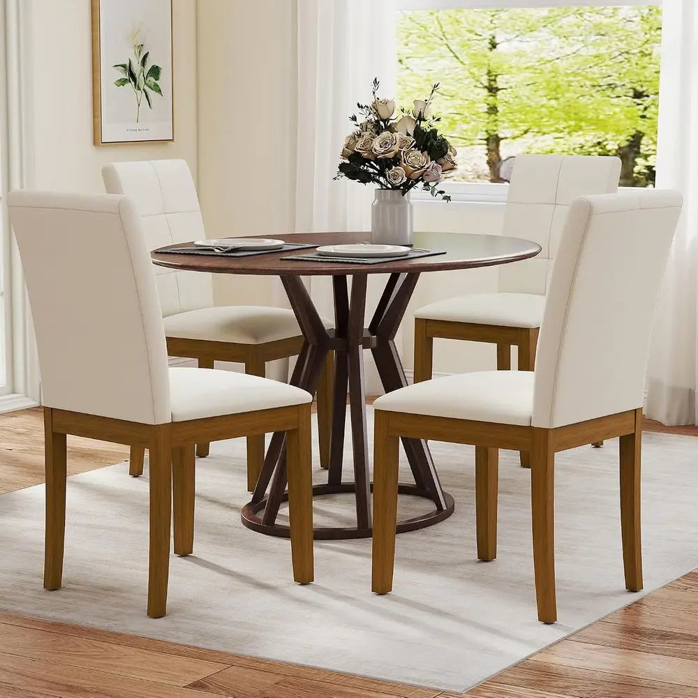 Upholstered Dining Chairs Set of 4