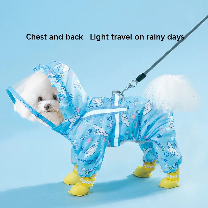 Pet Raincoat or Dogs of all Sizes