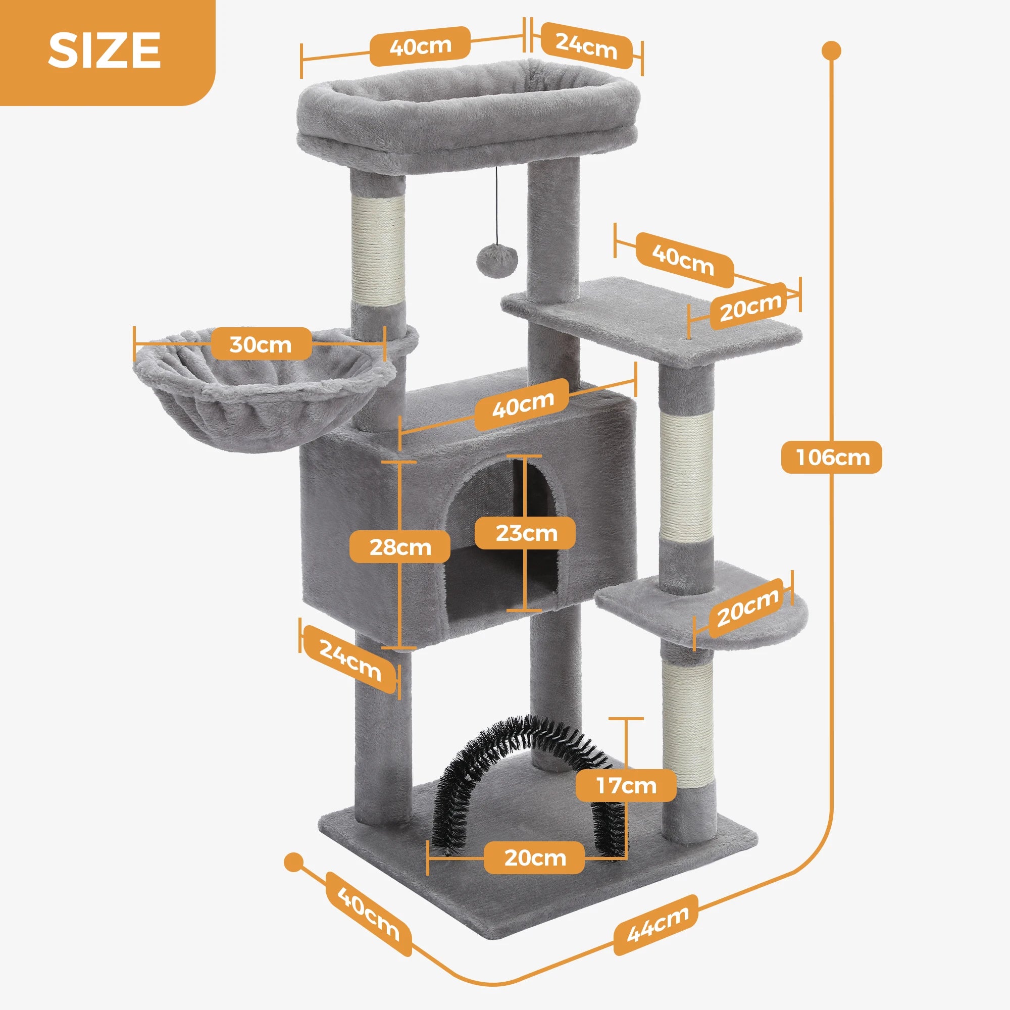 Cat Tower/house condo for Indoor Cats