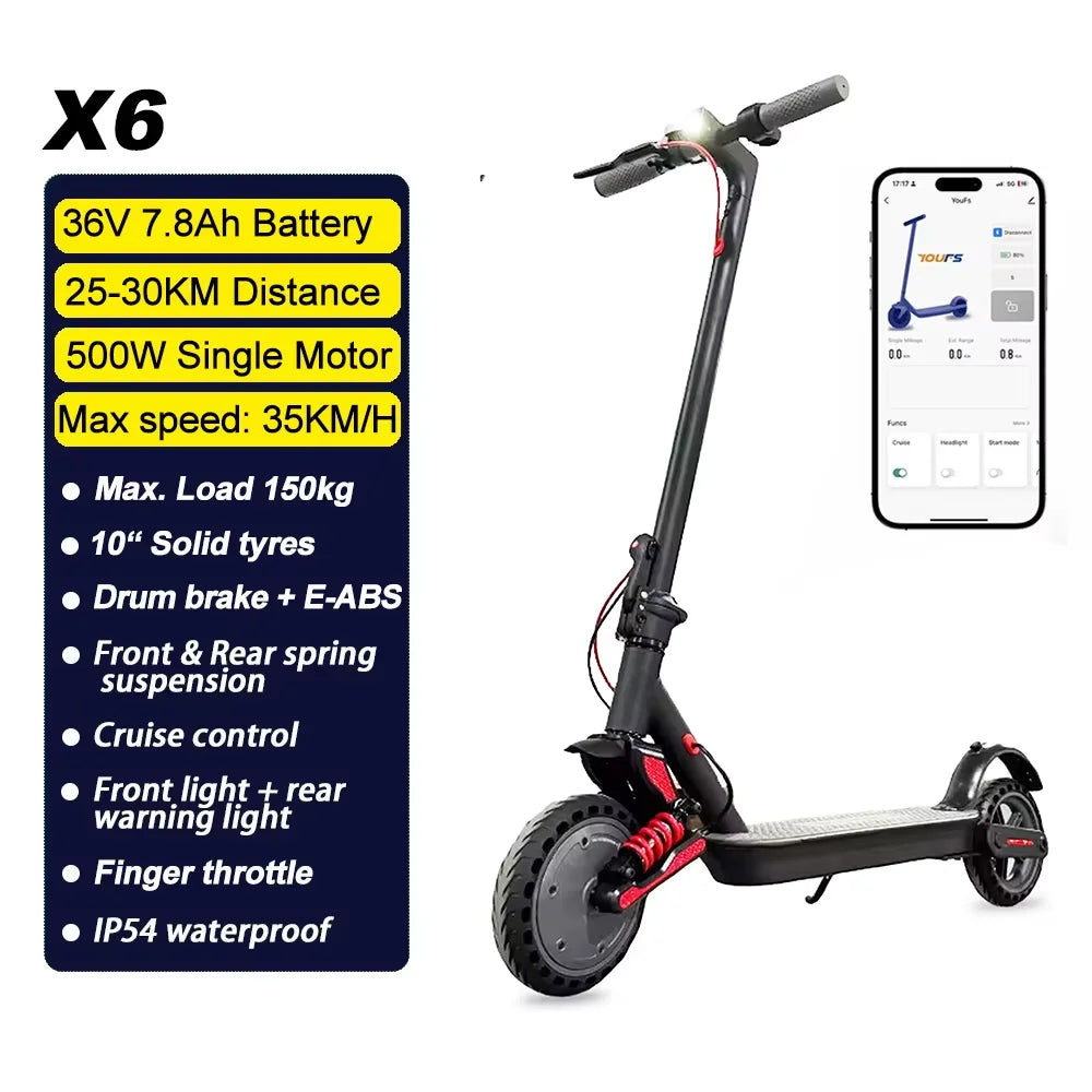 Electric kick scooter, fat tire, Waterproof