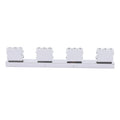 4-Head Crystal Mirror Light LED