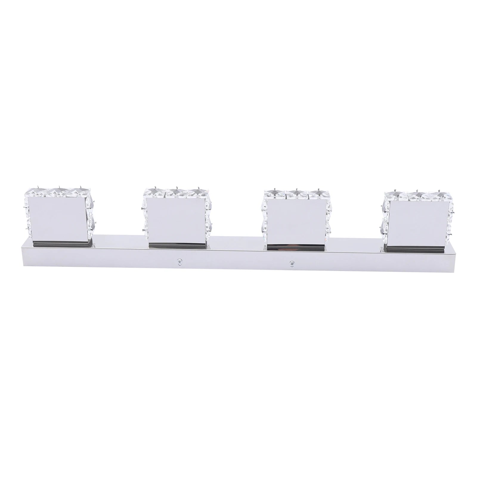 4-Head Crystal Mirror Light LED