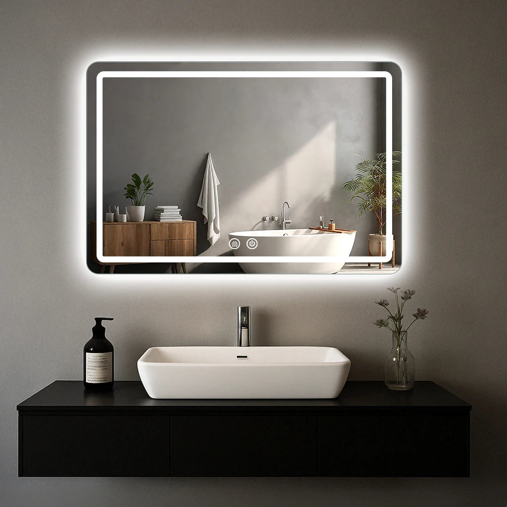 LED Lighted Wall Mount Mirror