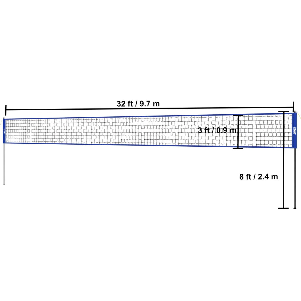 Outdoor Volleyball Net System